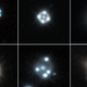 “Quads” imaged by the Hubble Space Telescope.